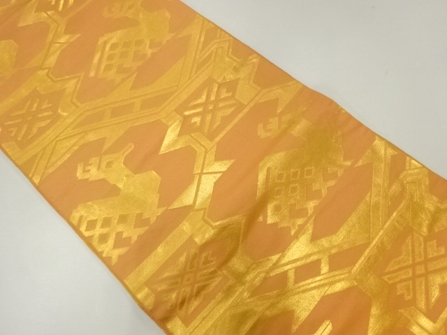 JAPANESE FUKURO OBI / WOVEN ARISUGAWA PATTERN